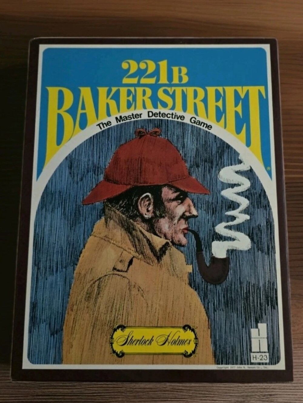 221B Baker Street Sherlock Holmes Detective Board Game